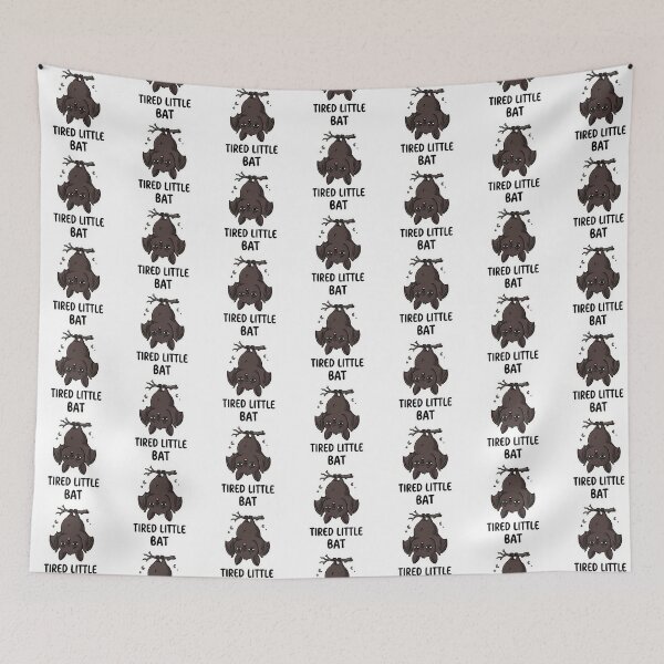 Item preview, Tired Little Bat Cute Halloween designed and sold by KeekStudio.