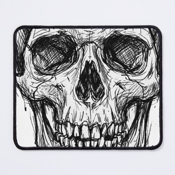 Item preview, Skull sketch designed and sold by The King's general goods.
