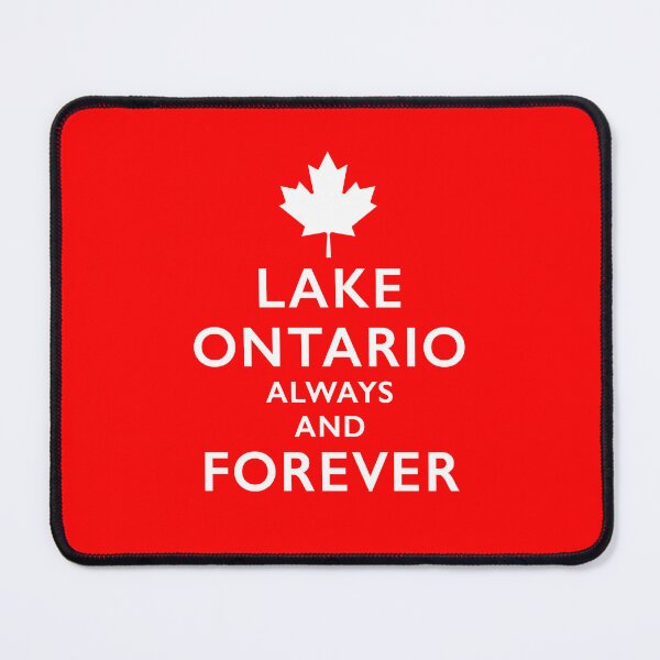 Item preview, Lake Ontario Forever Canada White on Red designed and sold by Asterisk-a.