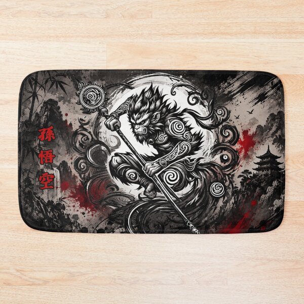 Item preview, Monkey King: Warrior of the Storm designed and sold by Fei Long Design Hub.