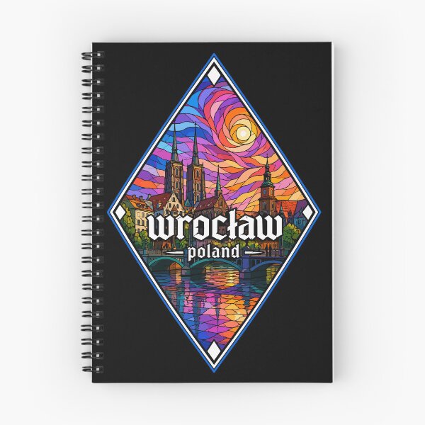 Item preview, Wroclaw Poland Travel Stained Glass Art designed and sold by TomFrontierArt.