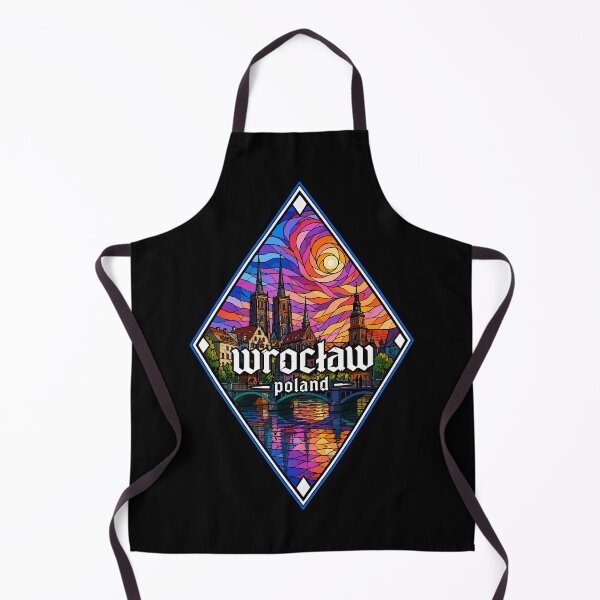 Item preview, Wroclaw Poland Travel Stained Glass Art designed and sold by TomFrontierArt.
