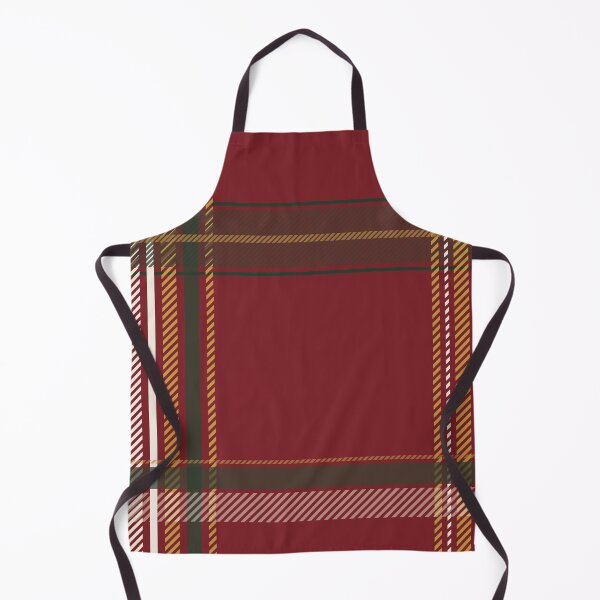 Item preview, Festive Deep Burgundy & Gold Plaid Pattern designed and sold by Momoko-Hikaru.