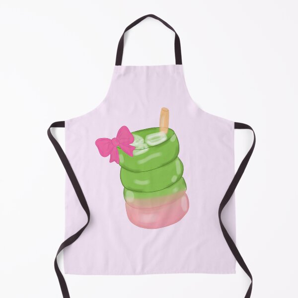 Item preview, Kawaii Matcha Latte with Pink Bow – Cute Café Aesthetic Art designed and sold by Kanikawaii.