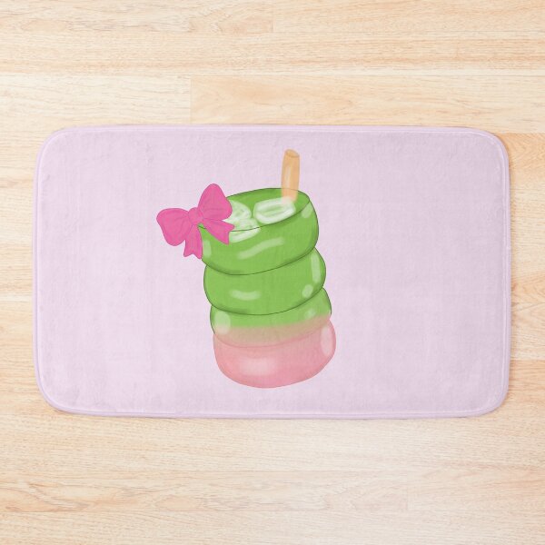Item preview, Kawaii Matcha Latte with Pink Bow – Cute Café Aesthetic Art designed and sold by Kanikawaii.