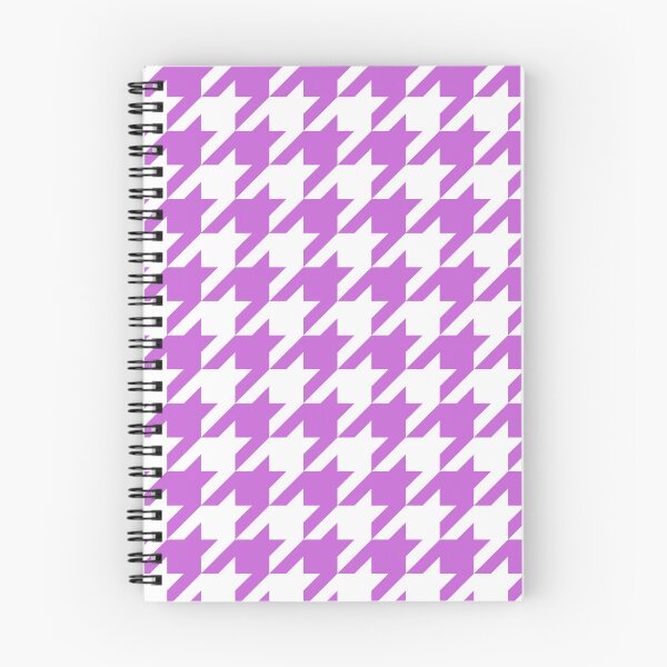 Item preview, Purple and Black Houndstooth – Bold Gothic Pattern designed and sold by BackTWO.