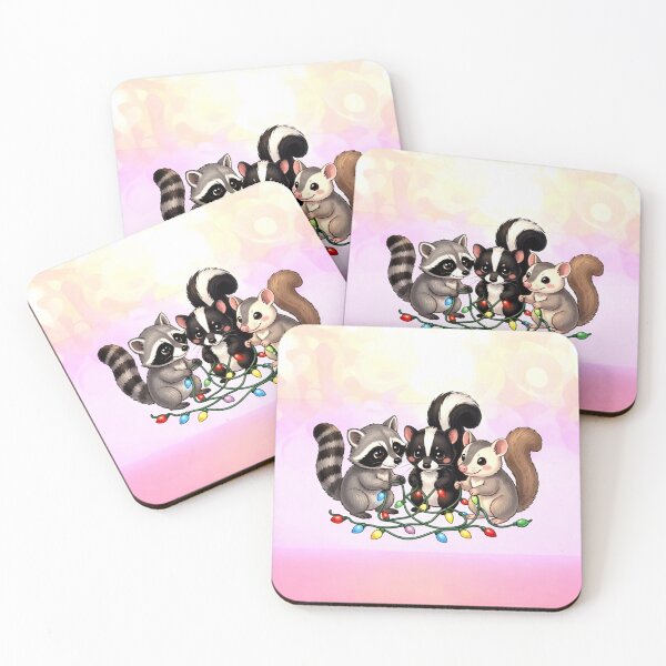 Item preview, Charming illustration of woodland creatures designed and sold by The Empire Of Digital Art..