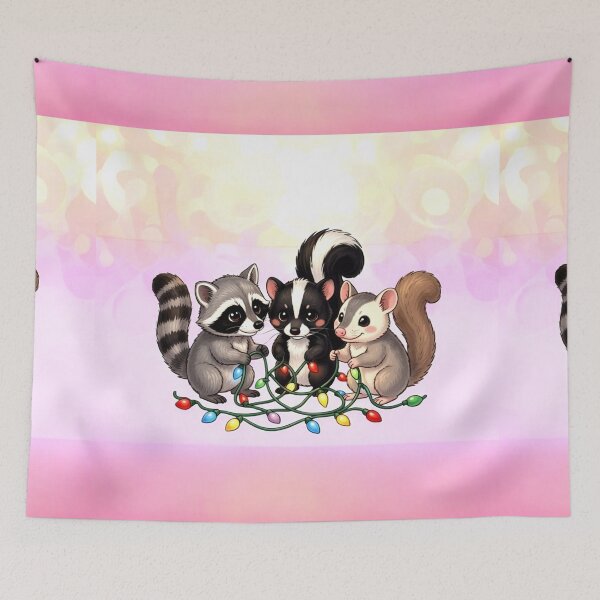 Item preview, Charming illustration of woodland creatures designed and sold by The Empire Of Digital Art..