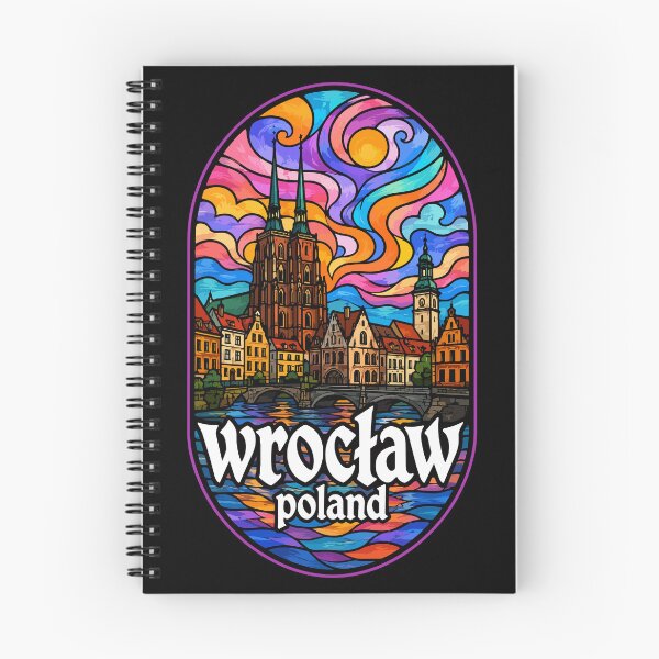 Item preview, Wroclaw Poland Travel Stained Glass designed and sold by TomFrontierArt.
