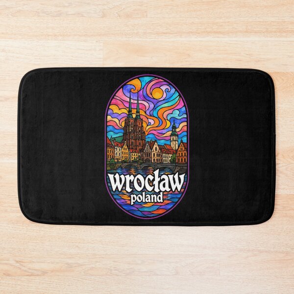 Item preview, Wroclaw Poland Travel Stained Glass designed and sold by TomFrontierArt.