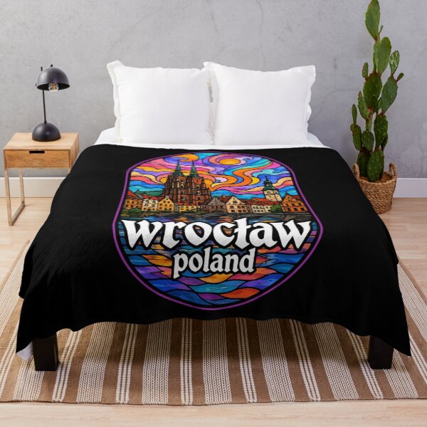 Item preview, Wroclaw Poland Travel Stained Glass designed and sold by TomFrontierArt.