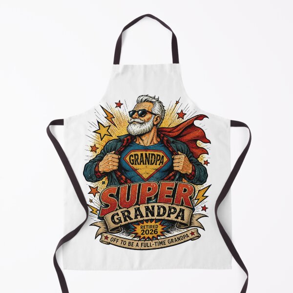 Item preview, Super Grandpa Retired 2026 - Funny Retirement Superhero Grandpa Gift designed and sold by Neurospicy Trolls.