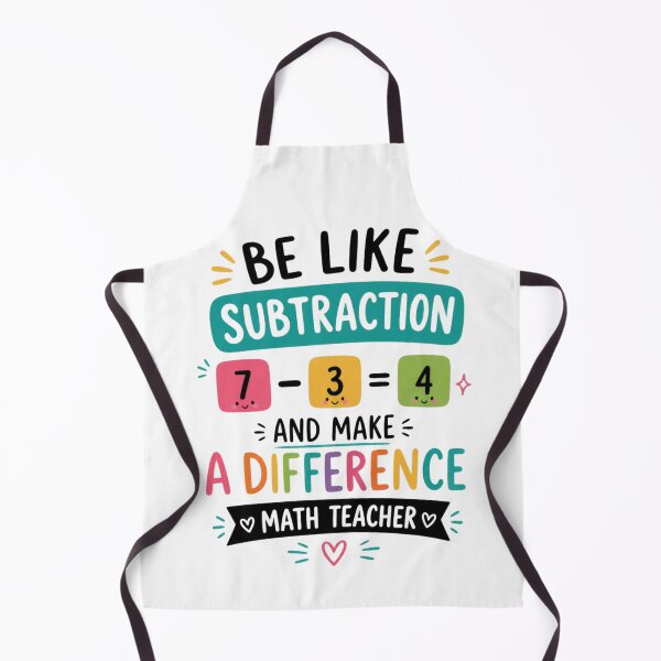 Item preview, Be Like Subtraction and Make A Difference Math Teacher 1 designed and sold by Positive&FunnyThings.