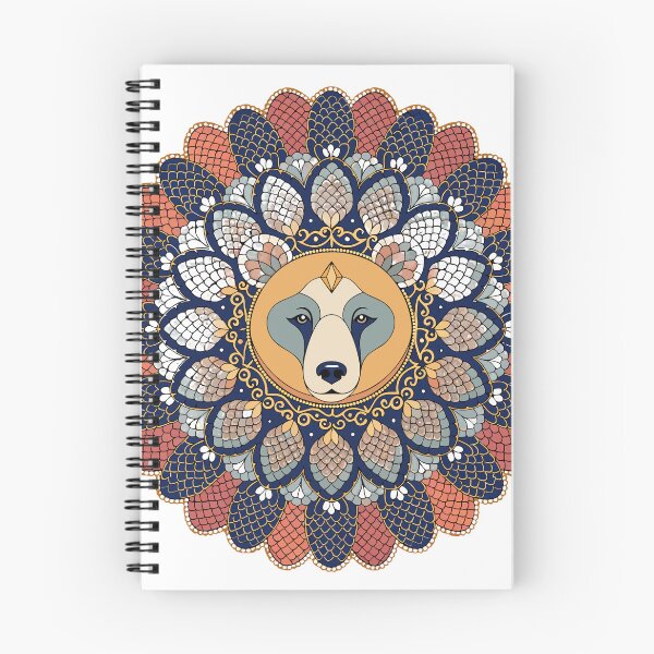 Item preview, Majestic Bear Floral Mandala designed and sold by Paolo-Bandal.