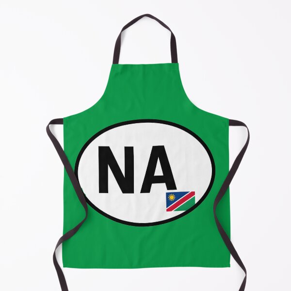 Item preview, Namibia NA Oval Country Code Sticker designed and sold by The Digital Compass.