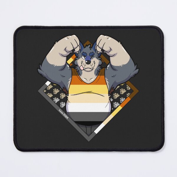 Item preview, Bear pride with a werewolf designed and sold by licographics.