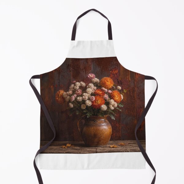Item preview, Autumn Blossoms on Rust designed and sold by DansCreations42.