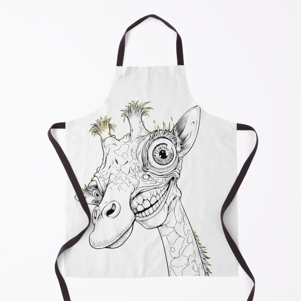 Item preview, Surreal Giraffe Line Art designed and sold by SiralyInk.