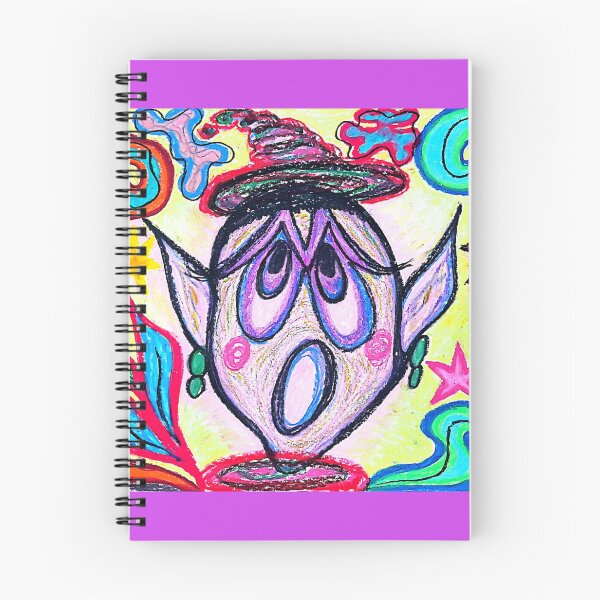 Item preview, Abstract Colorful Elf Oil Painting designed and sold by Elephant's12.