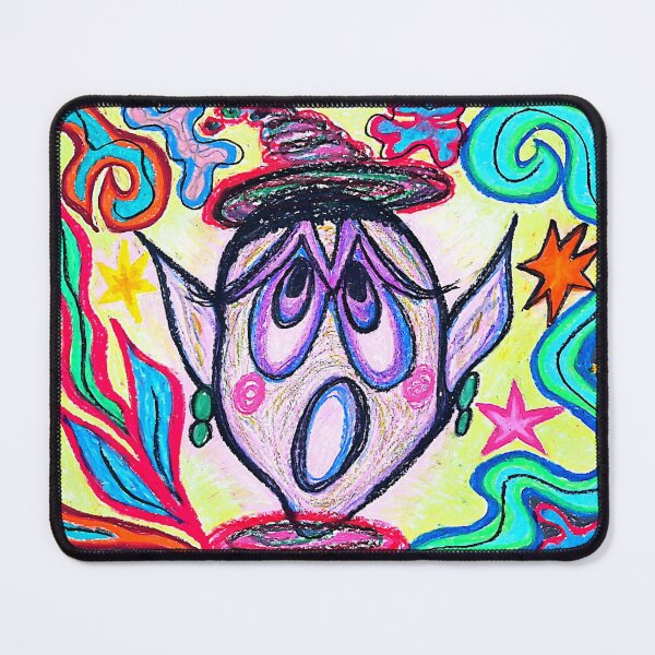 Item preview, Abstract Colorful Elf Oil Painting designed and sold by Elephant's12.