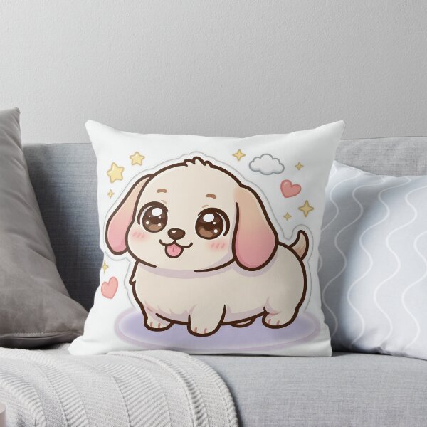 Item preview, Cute Wiener Dog Sticker Pastel Kawaii Dachshund designed and sold by DIUMERI.