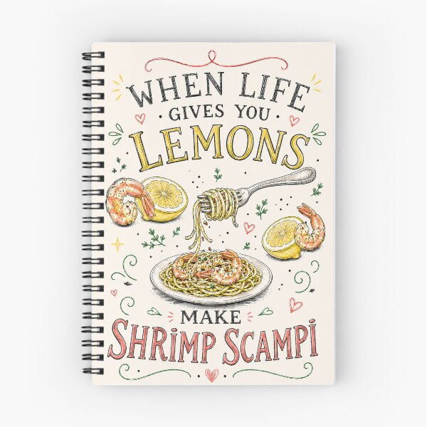 Item preview, When Life Gives You Lemons, Make Shrimp Scampi designed and sold by ArrowHeartArt.