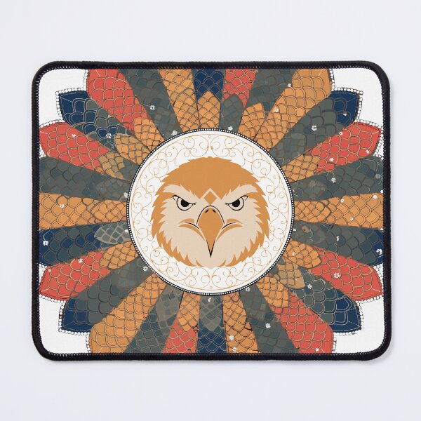 Item preview, Majestic Eagle Feather Mandala designed and sold by Paolo-Bandal.