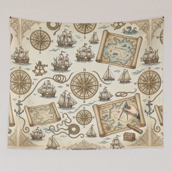 Item preview, Vintage Nautical designed and sold by snoWorkshop.