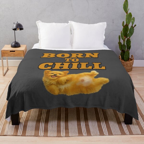 Item preview, Born to Chill Funny Dog Lover Design – Cute Relaxing Puppy designed and sold by Operator Style Wear.