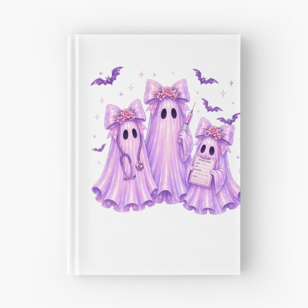Item preview, Pink Holographic Ghost Nurses - Cute Spooky Nurse Squad Halloween Y2K Halloween Ghosts designed and sold by Neurospicy Trolls.