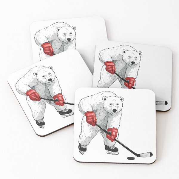 Item preview, Hockey Bear designed and sold by PixelCatalyst.