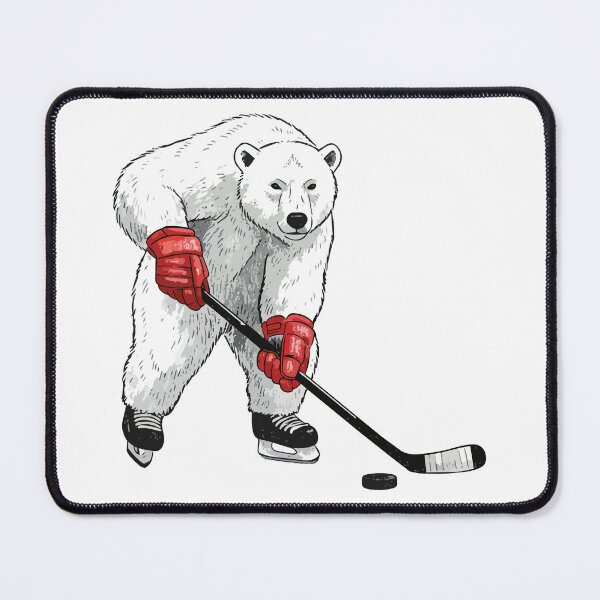 Item preview, Hockey Bear designed and sold by PixelCatalyst.