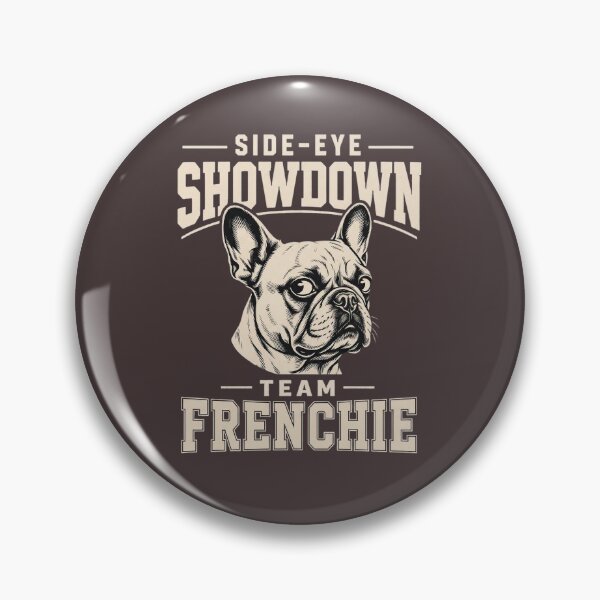 Item preview, Side-Eye Showdown - Team Frenchie/Funny French Bulldog Graphic T-Shirt  designed and sold by Halejo68.