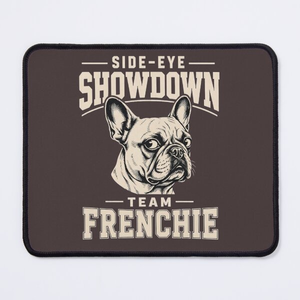 Item preview, Side-Eye Showdown - Team Frenchie/Funny French Bulldog Graphic T-Shirt  designed and sold by Halejo68.