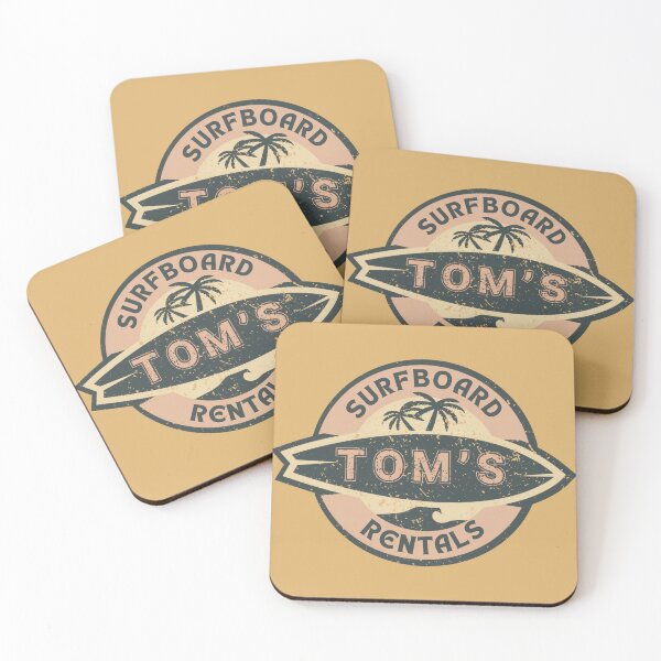 Item preview, Vintage Surfboard Rentals designed and sold by joztees.