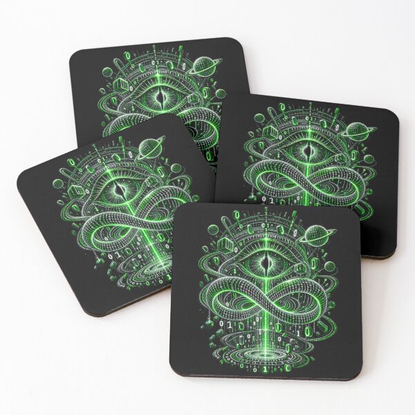 Item preview, Binary Infinity — Cyber Code Portal designed and sold by Kicor.