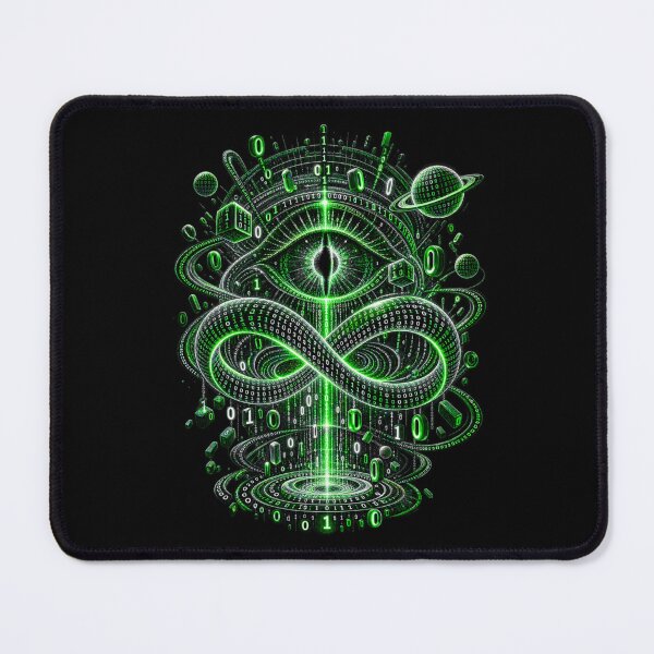 Item preview, Binary Infinity — Cyber Code Portal designed and sold by Kicor.