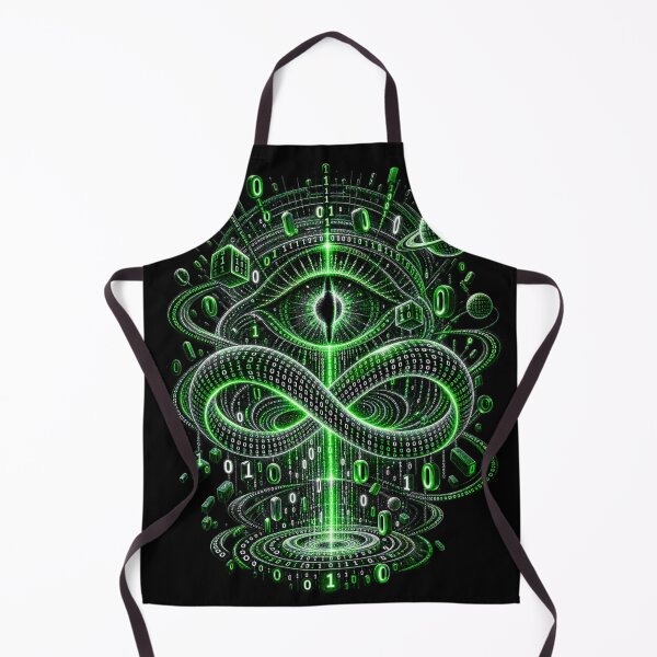 Item preview, Binary Infinity — Cyber Code Portal designed and sold by Kicor.
