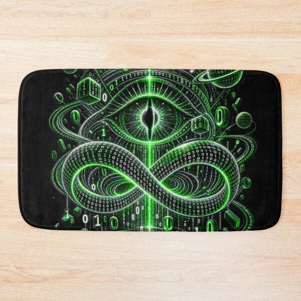 Item preview, Binary Infinity — Cyber Code Portal designed and sold by Kicor.
