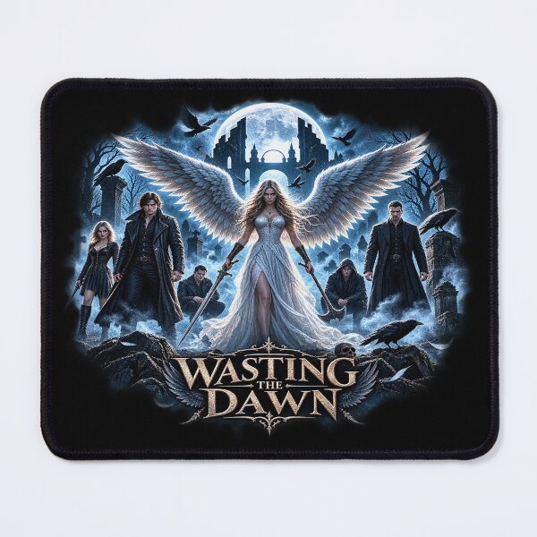 Item preview, Wasting the Dawn – Gothic Angel Warrior designed and sold by TroviTutto.