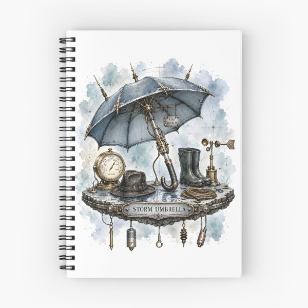 Item preview, Stormpunk Reinforced Umbrella - Wind Locked designed and sold by Shadow Sprite Art.