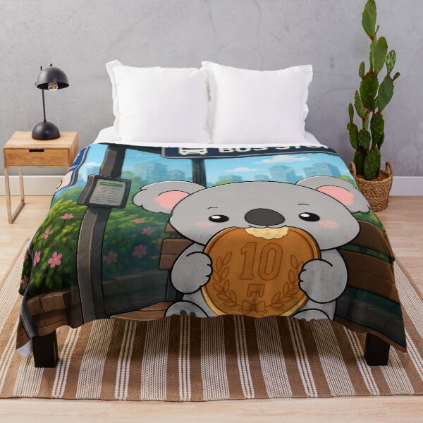 Item preview, Koala Eating His Coin Pancake designed and sold by LoveLife-11.
