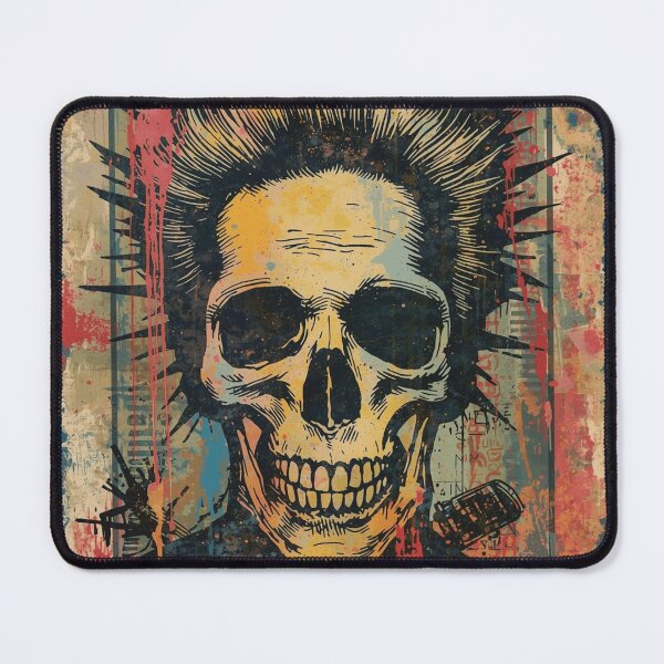 Item preview, Skull Retro Grunge designed and sold by ERODED SELF.