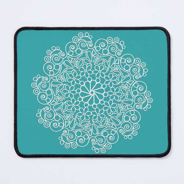 Item preview, White mandala of love designed and sold by C R E A R T U A.