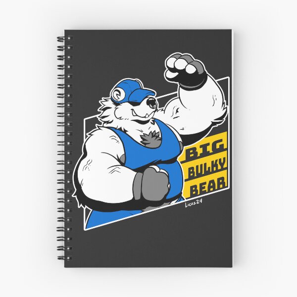 Item preview, Big bulky bear designed and sold by licographics.