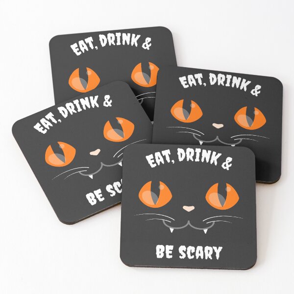 Item preview, Eat, drink and be scary designed and sold by TAPDesigns.