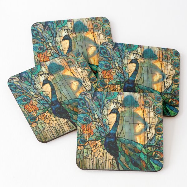 Item preview, Nouvessence - Hidden Woman with Peacock in Art Nouveau (7/44) designed and sold by sabantha.