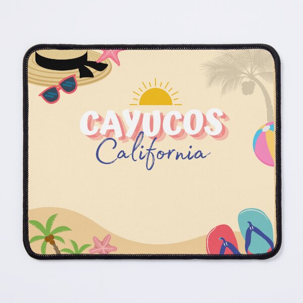 Item preview, Cayucos California Beach Art | Vacation Souvenir Design designed and sold by DonnaRaine.