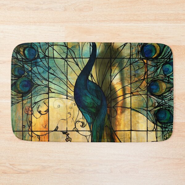 Item preview, Nouvessence - Hidden Woman with Peacock in Art Nouveau style (8/44) designed and sold by sabantha.