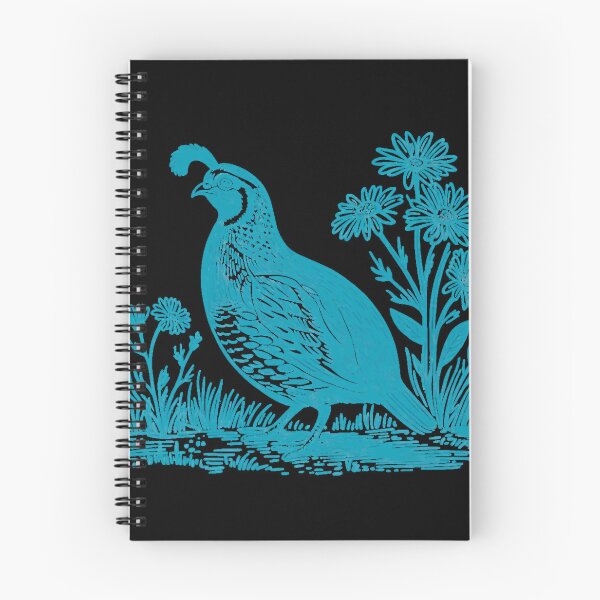 Item preview, Vintage Quail and Wildflowers – Rustic Bird Art designed and sold by BackTWO.